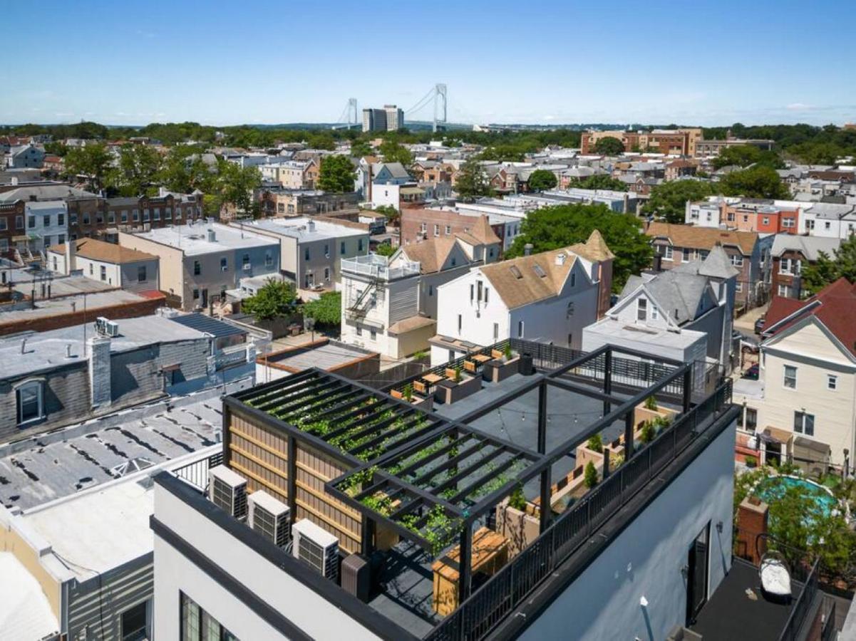 Nyc Skyline Views, Sauna & Rooftop - Romantic Escape At "Brooklyn Bay Lofts" New York Ngoại thất bức ảnh